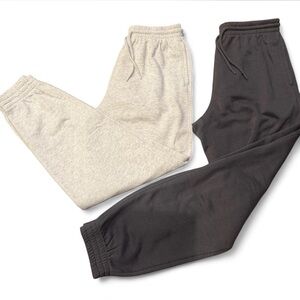H&M womens Cream and Grey Joggers